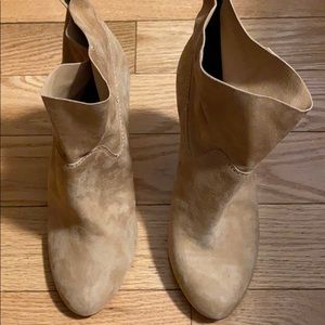 Elie Tahari suede booties